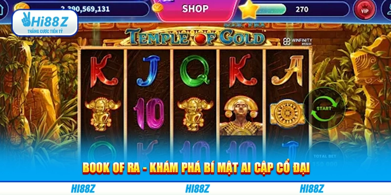 Book of Ra - Khám phá bí mật Ai Cập cổ đại