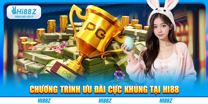 Chương trình ưu đãi cực khủng tại Hi88